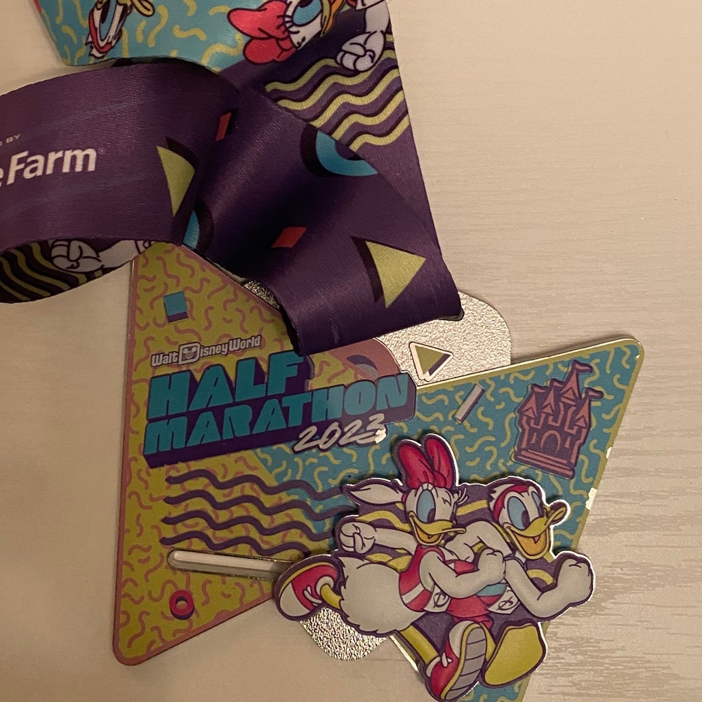 Disney Half Marathon Metal
